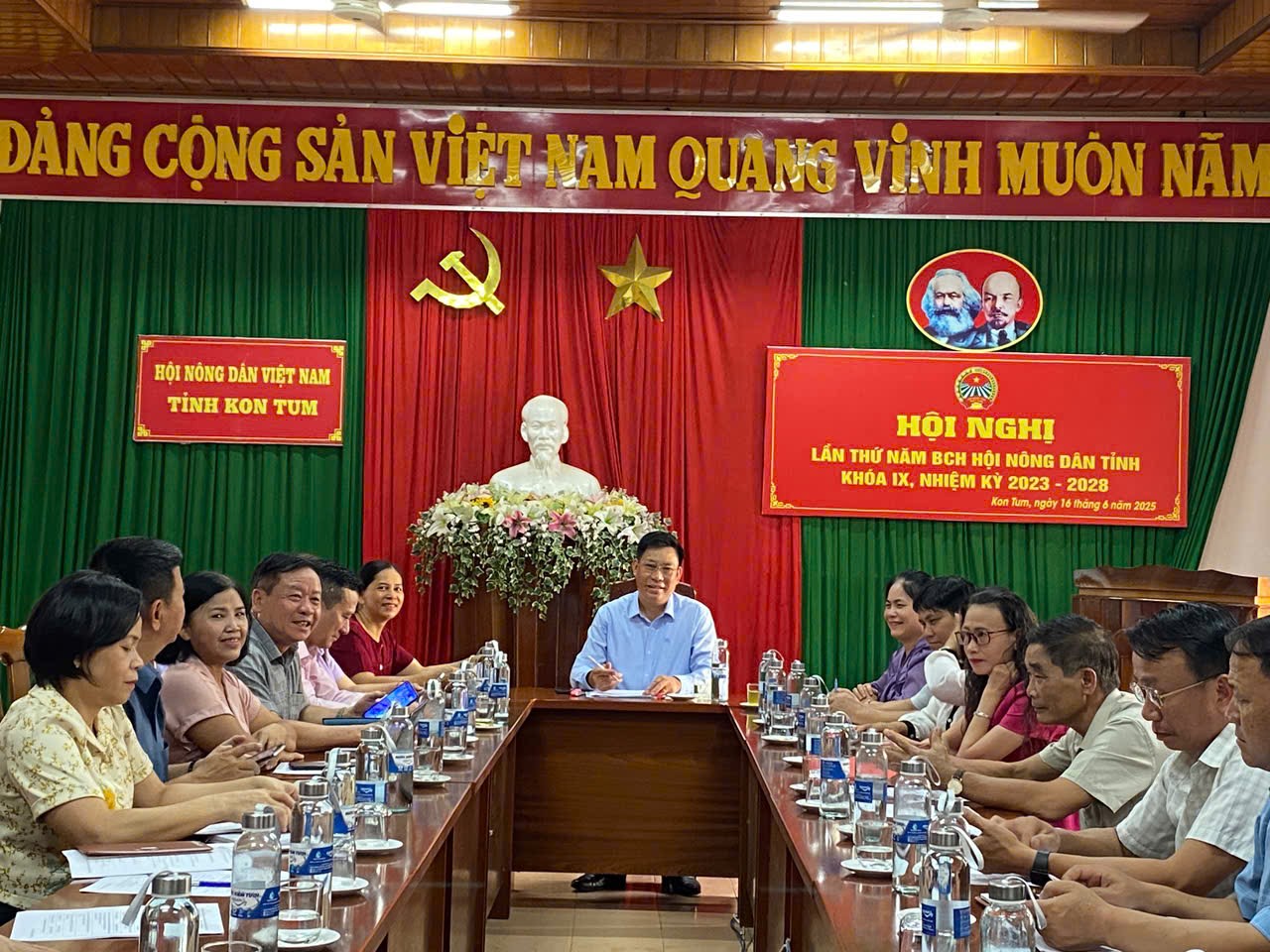 Hội nghị lần thứ năm, Ban Chấp hành Hội Nông dân tỉnh khóa IX